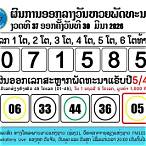 ผลหวยลาว12/4/64